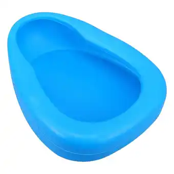 Walmart Ulthilift Portable Bed Urinal Hospital Plastic Bedpan for Bedridden Patient (Blue) offer