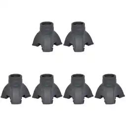 Walmart 6 Pcs Crutch Replacement Tip Walking Cane Tip Crutch Foot Pad Rubber Cane Tip Nonskid Cane Tip offer
