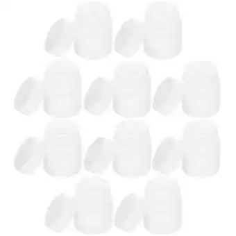 Walmart 12pcs Empty Powder Bottles Portable Pill Bottles Medicine Containers with Screw Cap(30ml) offer