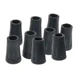 Walmart 10Pcs Anti- Crutch Foot Rubber Tip Walking Sticks Tips for Crutches, Walking Sticks, Walking Aids offer