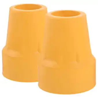 Walmart Trekking Poles Non-Slip Rubber Head Covers for Walking Sticks Yellow 2 Pieces offer