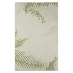 Walmart Ox Bay Carmindy 1'10 x 3' Green Tropical Palms Indoor/Outdoor Area Rug offer