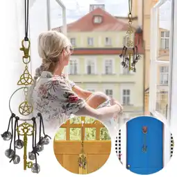 Walmart Vintage Wind Chimes with Keys for Home Protection and Decoration Doorbells offer