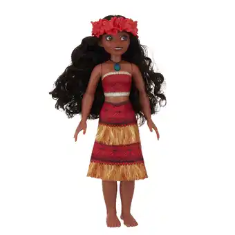 Walmart Disney Princess Musical Moana Doll with Necklace, Sings How Far I'll Go offer