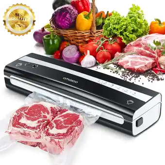 Walmart Vacuum Sealer Machine with Dry & Moist Food Modes & LED Indicator Lights & Starter Kit (Black) offer