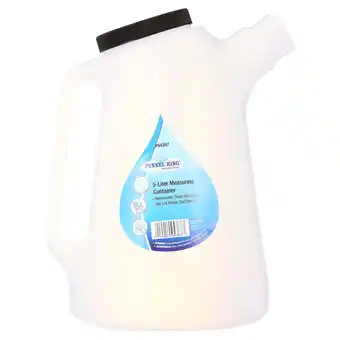 Walmart 5 LITER MEASURING CONTAINER w/ FLEXSPOUT & SCREWTOP LID offer