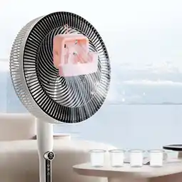 Walmart Electric Fan Refrigeration Household Floor Fan Desktop Fan Summer Ice Head Fan offer