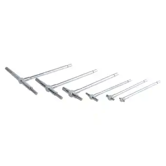 Walmart lanema 6Pcs/Set 8-150mm Telescopic Gauge Set Micrometer Measurement Bore Engineers Kit offer