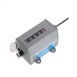 Walmart lanema 1 Pc Mechanical Resettable 5 Digits Display Rotary Revolution Counter 350 R/Min offer