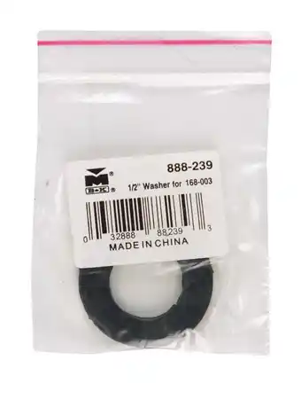 Walmart B&K Mueller 1/2 in. D Rubber Dielectric Union Washer 5 offer