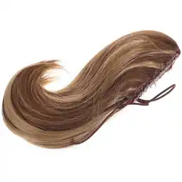 Walmart Clip in Ponytail Extensions Claw Braided Hair Bun Brown offer