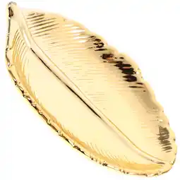 Walmart Gold Leaf Tray Makeup Storage Organizer Gold Tray Golden offer