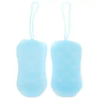 Walmart 2 Pcs Facial Cleansing Brush Exfoliation Manual Silicon Skincare Bathroom Sponges offer