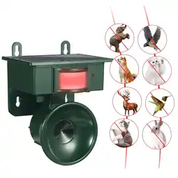 Walmart Outdoor Solar Ultrasonic Bird Repellent Device with Animal Deterrent Features for Yard and Balconies offer