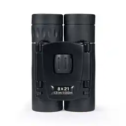 Walmart KingFurt Portable Rubber-Coated Binoculars 7mm, Black, New offer