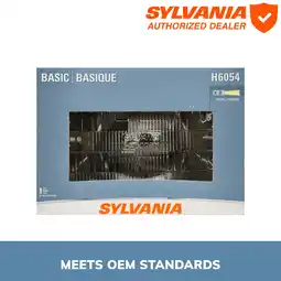 Walmart Sylvania H6054 Basic Sealed Beam Headlight, 1 Pack, Compatible with Multiple Cars offer