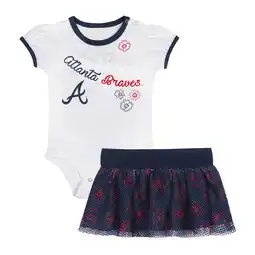 Walmart Infant Atlanta Braves Sweet Bodysuit & Skirt Set offer