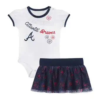 Walmart Infant Atlanta Braves Sweet Bodysuit & Skirt Set offer