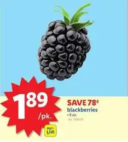Lidl Blackberries offer