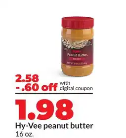 Hy-Vee Hy-Vee peanut butter offer