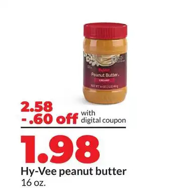 Hy-Vee Hy-Vee peanut butter offer
