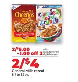 Hy-Vee General Mills cereal offer