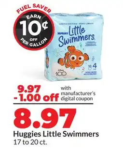 Hy-Vee Huggies Little Swimmers offer