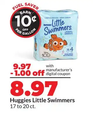 Hy-Vee Huggies Little Swimmers offer