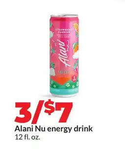 Hy-Vee Alani Nu energy drink offer