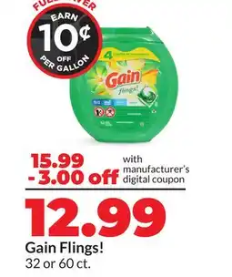Hy-Vee Gain Flings! offer