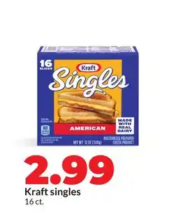 Hy-Vee Kraft singles offer