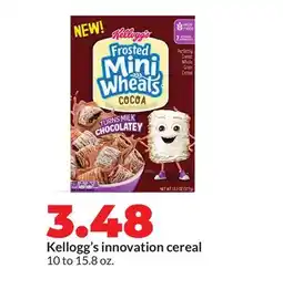 Hy-Vee Kellogg's innovation cereal offer