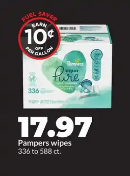 Hy-Vee Pampers wipes offer