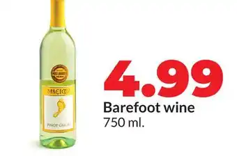 Hy-Vee Barefoot wine offer