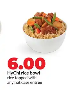 Hy-Vee HyChi rice bowl offer