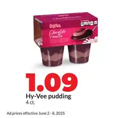 Hy-Vee Hy-Vee pudding offer