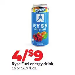 Hy-Vee Ryse Fuel energy drink offer