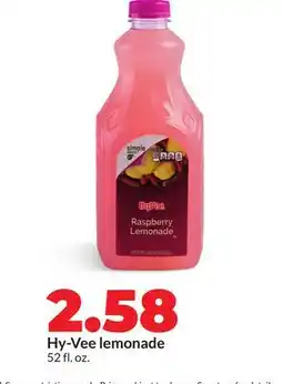 Hy-Vee Hy-Vee lemonade offer