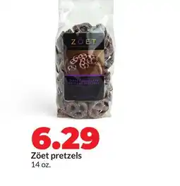 Hy-Vee Zöet pretzels offer