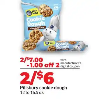 Hy-Vee Pillsbury cookie dough offer