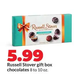 Hy-Vee Russell Stover gift box chocolates offer