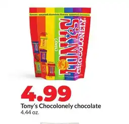 Hy-Vee Tony's Chocolonely chocolate offer