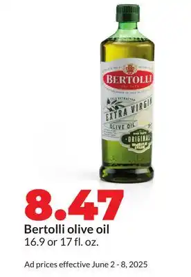 Hy-Vee Bertolli olive oil offer
