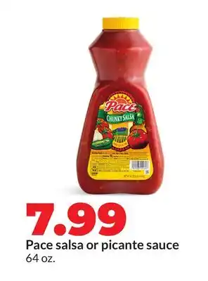 Hy-Vee Pace salsa or picante sauce offer