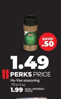 Hy-Vee Hy-Vee seasoning offer