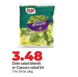 Hy-Vee Dole salad blends or Caesars salad kit offer