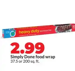 Hy-Vee Simply Done food wrap offer