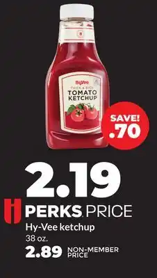 Hy-Vee Hy-Vee ketchup offer