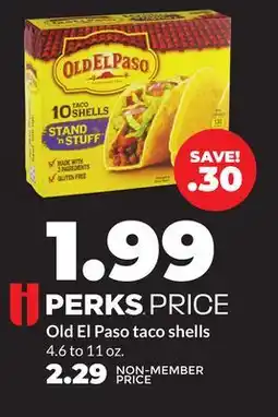 Hy-Vee Old El Paso taco shells offer