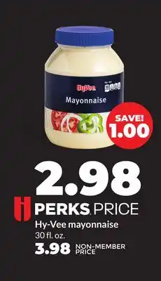 Hy-Vee Hy-Vee mayonnaise offer